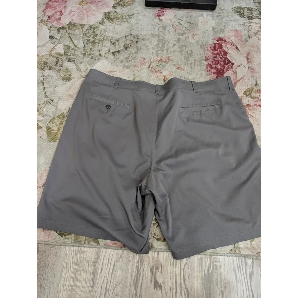 3 PGA Tour Men's 44 Golf Shorts Flat Front Stretch Navy Black Gray 10